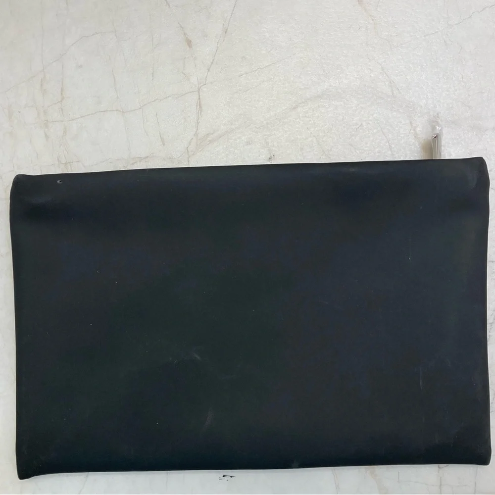 Dior black cosmetic clutch bag